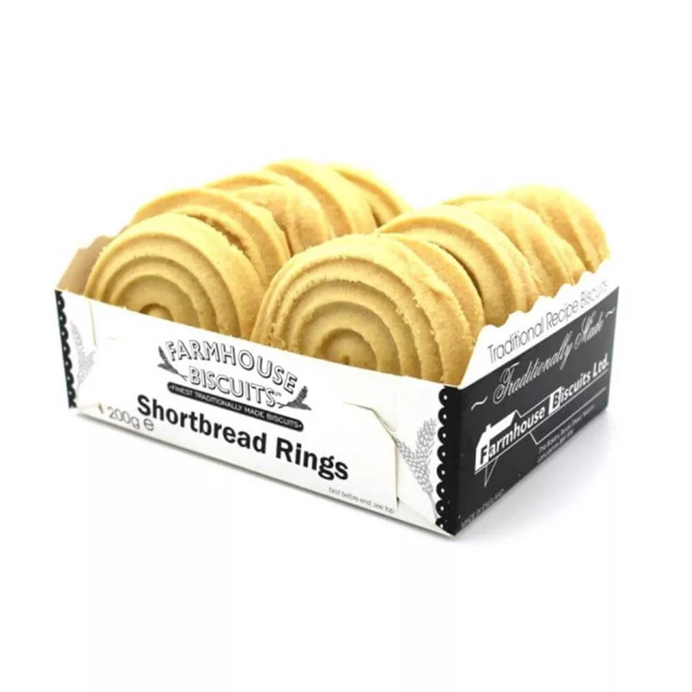 Farmhouse Biscuits Shortbread Rings Biscuits